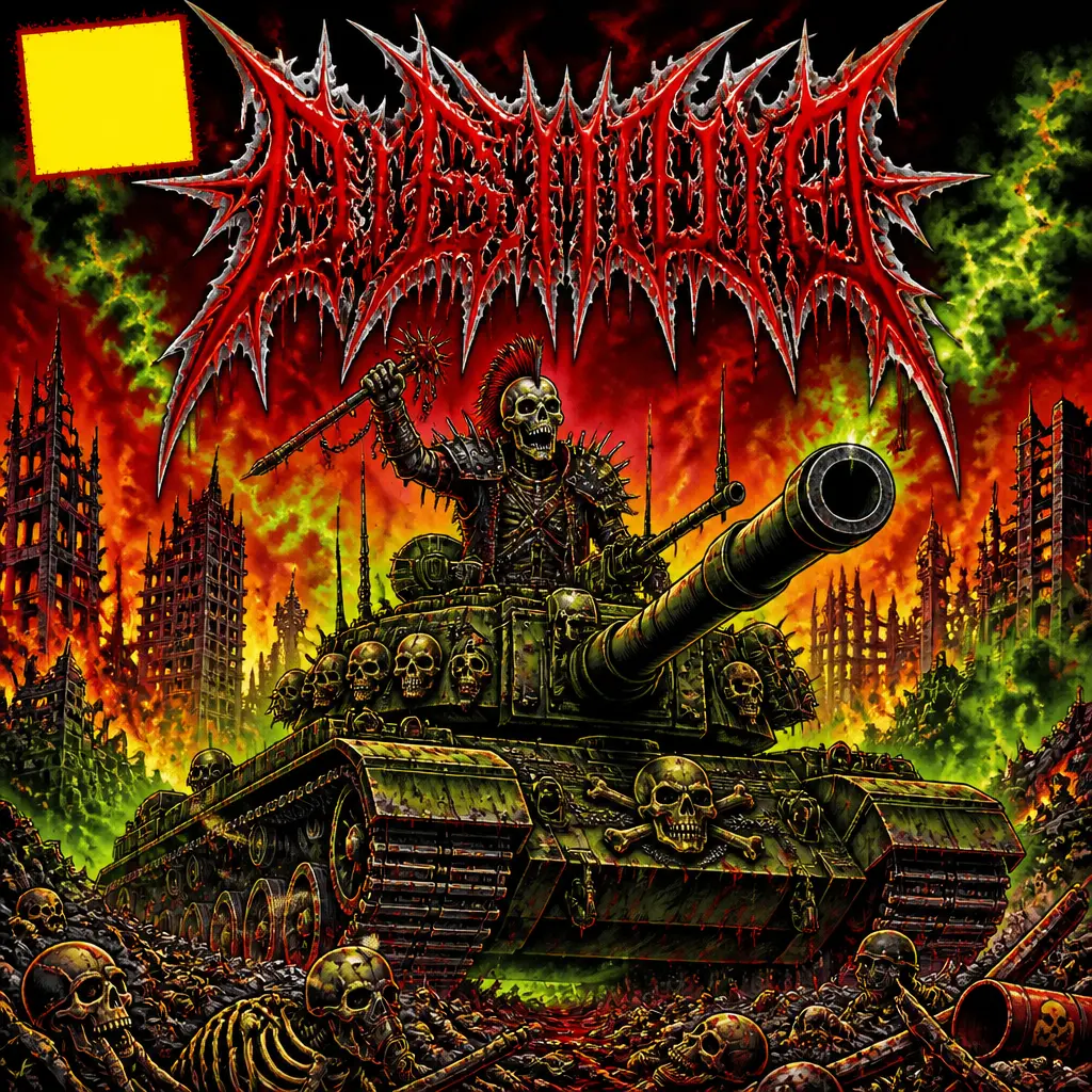 Thrash Metal Airbrush - AI prompt result