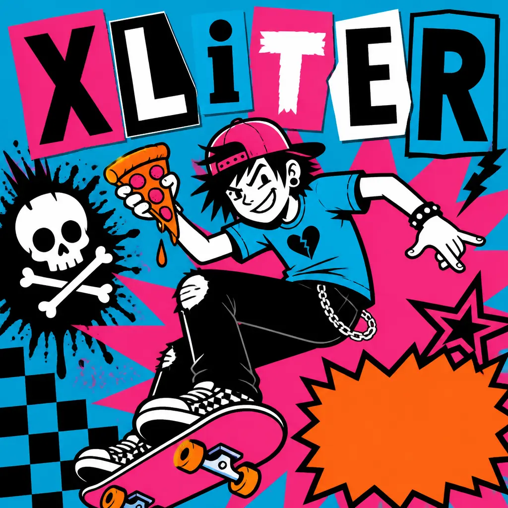 2000s Pop Punk Skate - AI prompt result