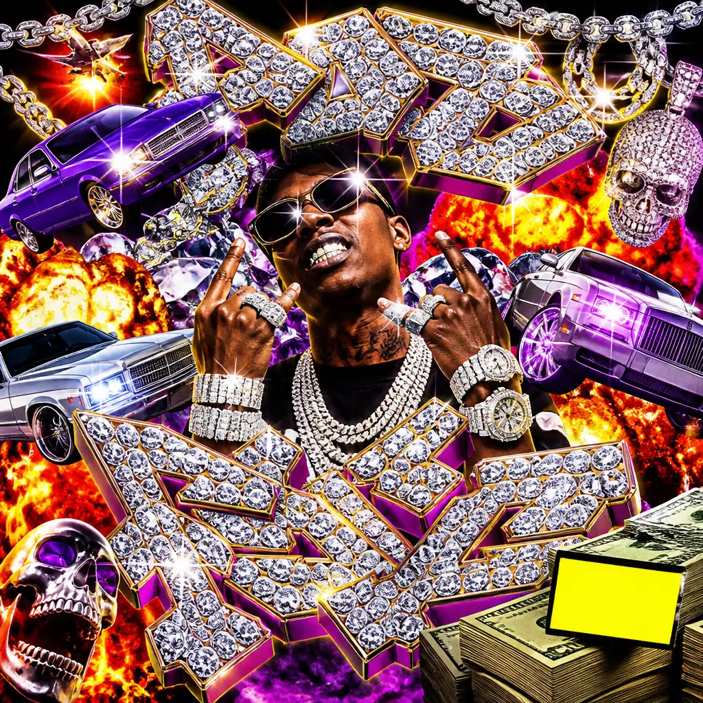 Memphis Rap Pen & Pixel - AI prompt result