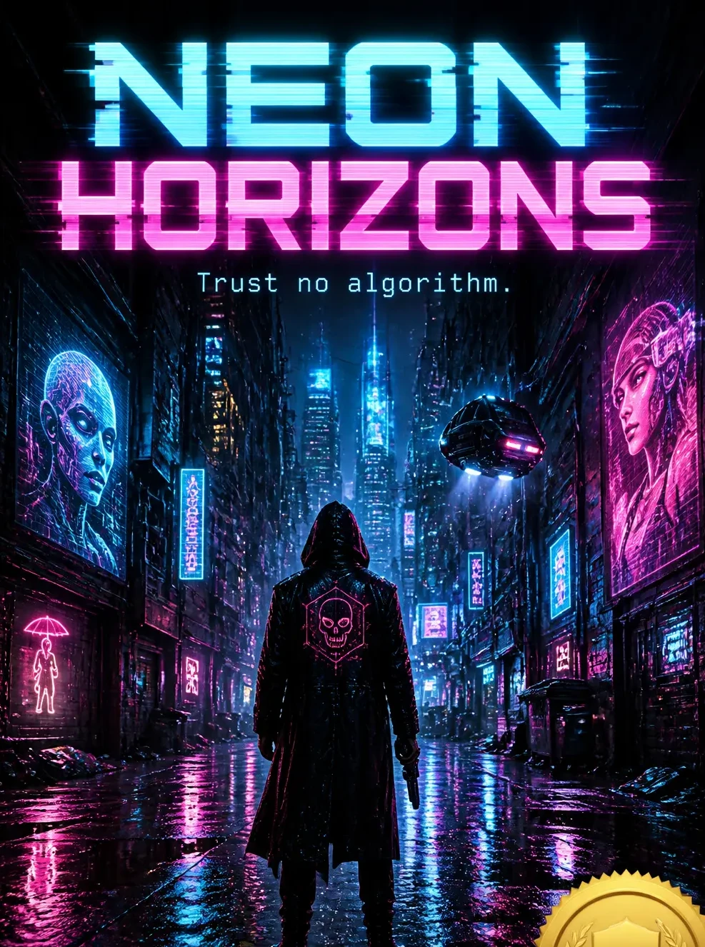 Cyberpunk Thriller - AI prompt result