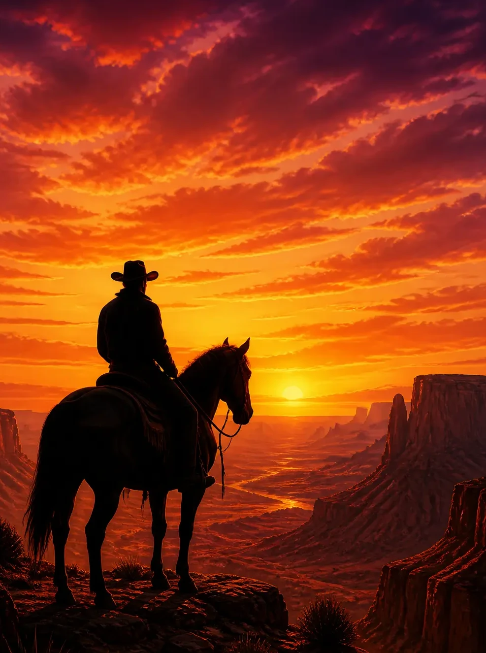 Western Romance - AI prompt result