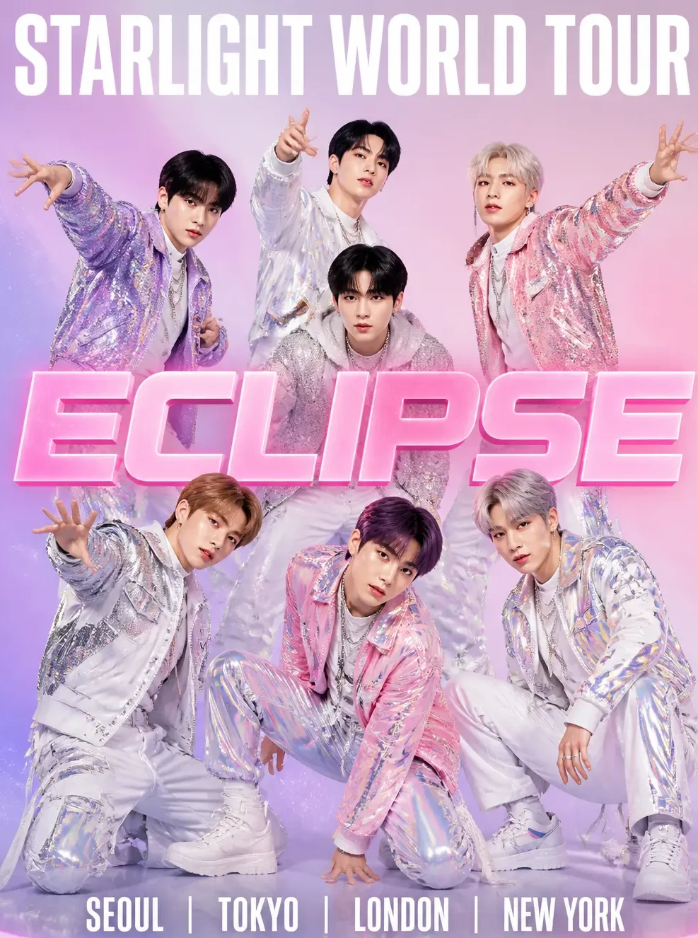K-Pop Arena Tour - AI prompt result