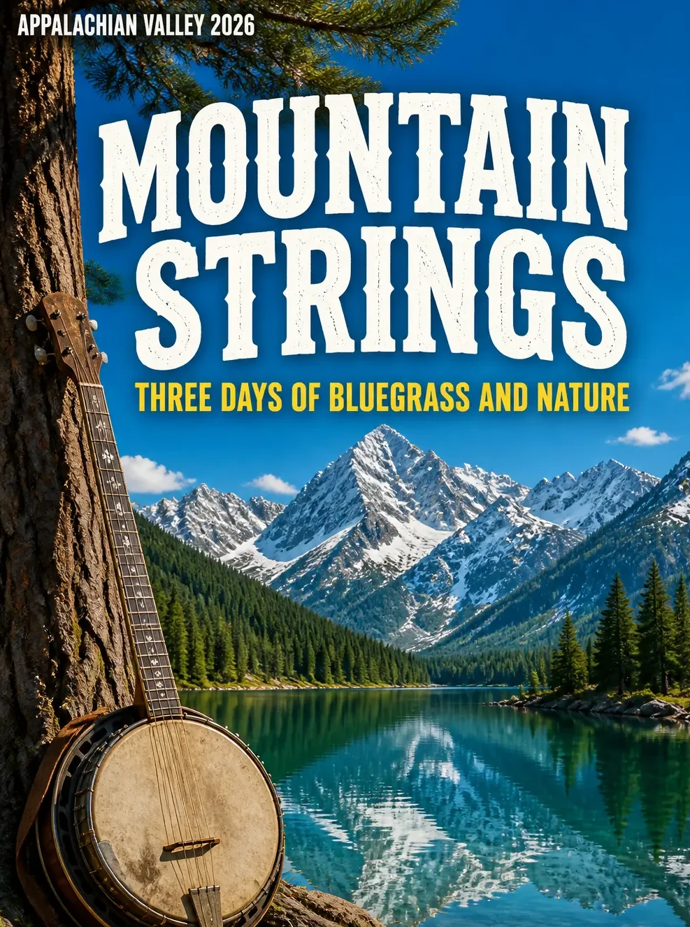 Bluegrass Mountain Retreat - AI prompt result