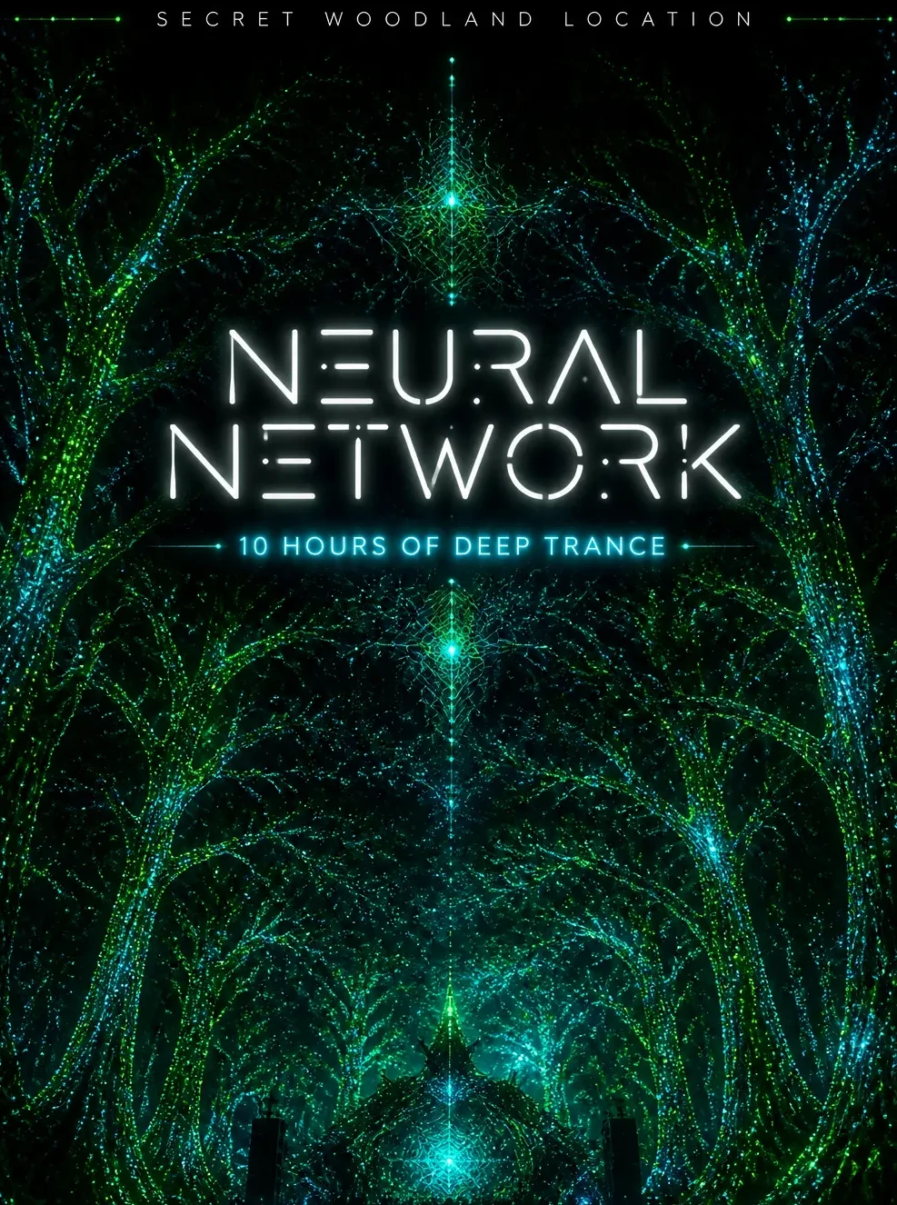 Trance Forest Rave - AI prompt result