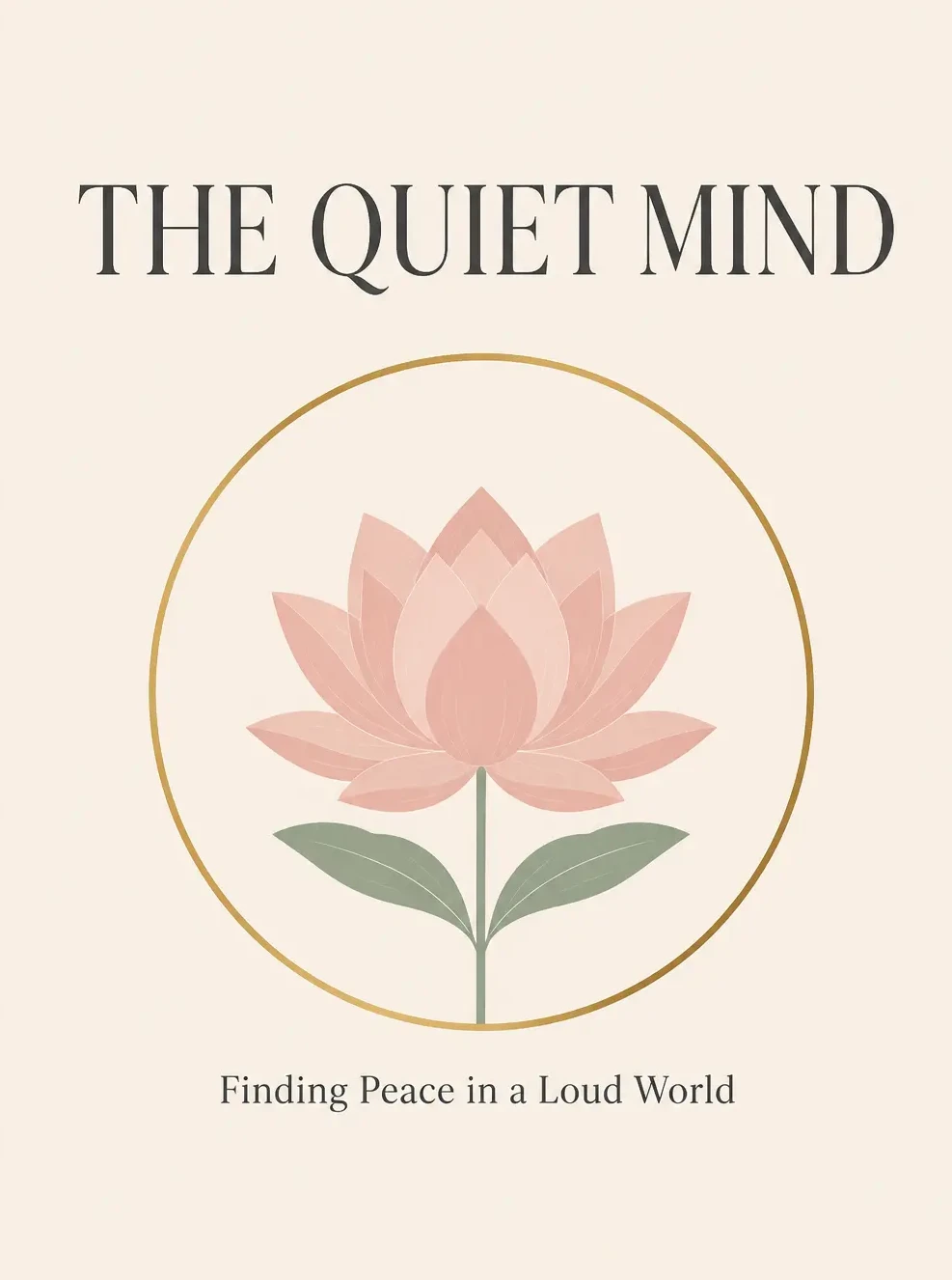 Minimalist Self-Help Ebook - AI prompt result