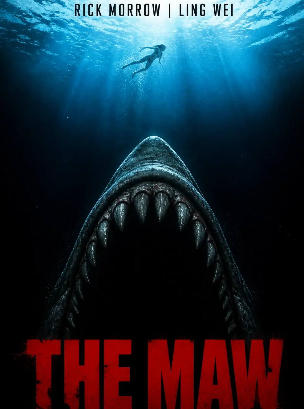 Deep Sea Monster Thriller - AI prompt result