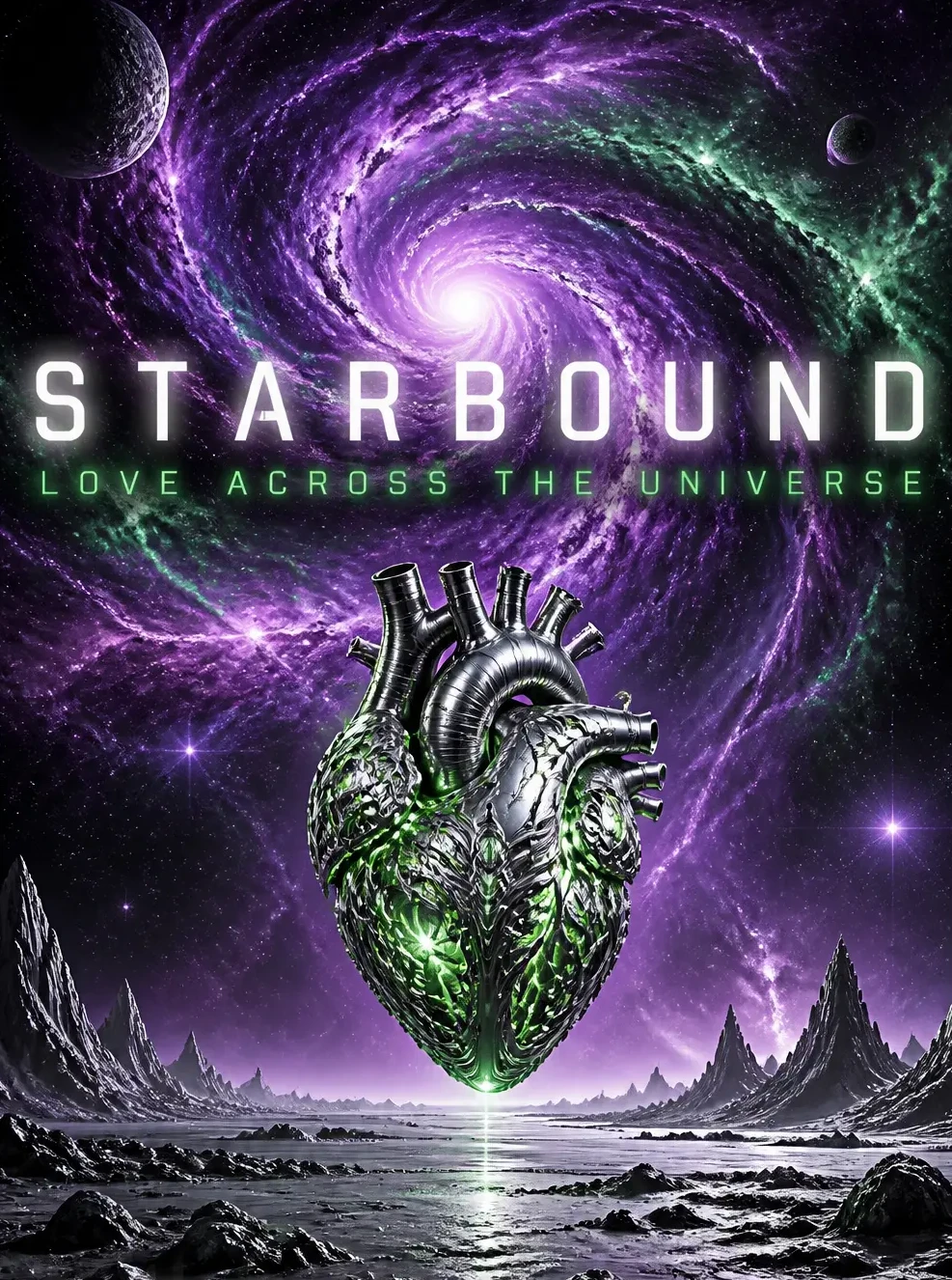Sci-Fi Alien Romance - AI prompt result