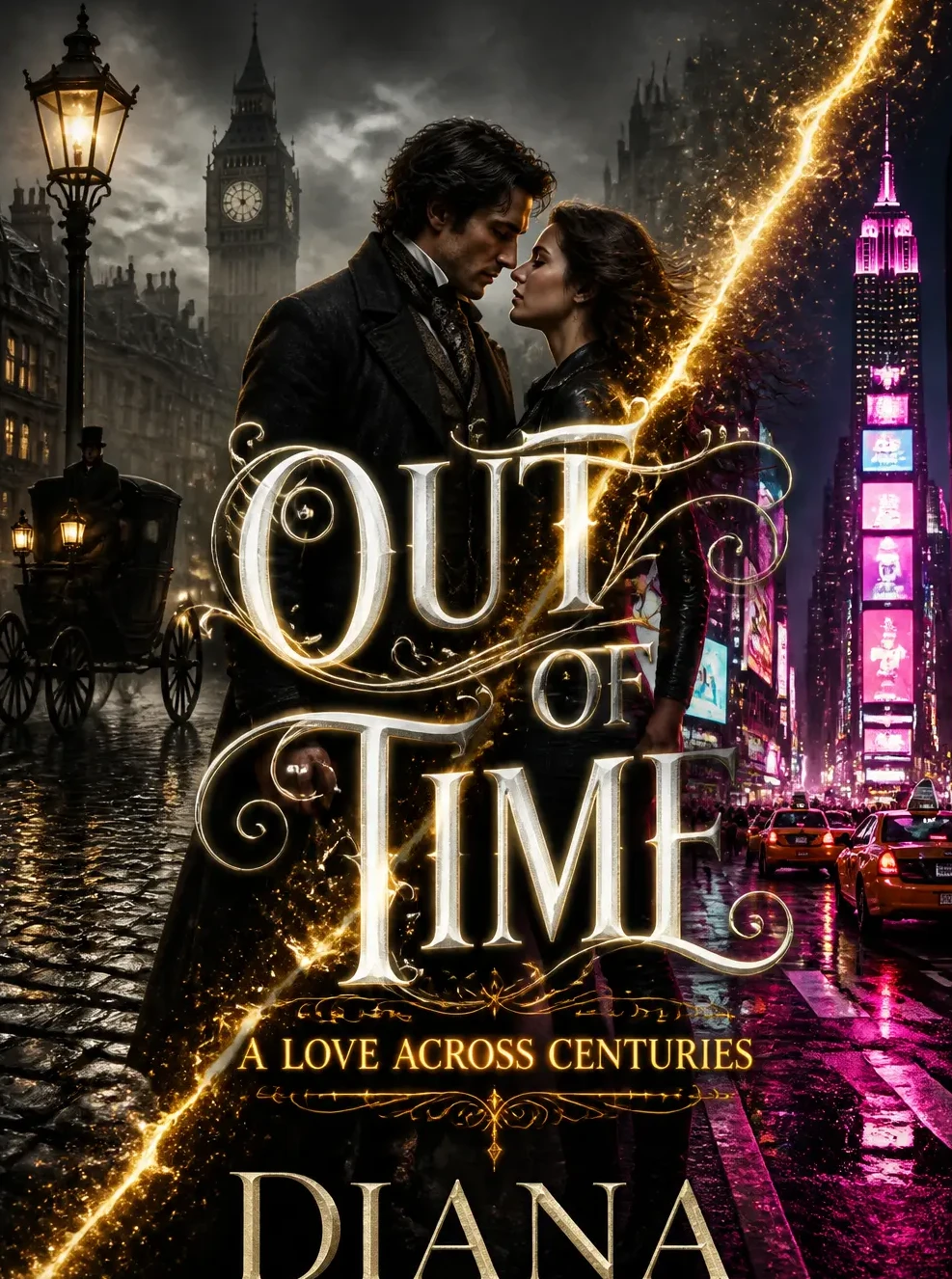 Time Travel Historical Romance - AI prompt result