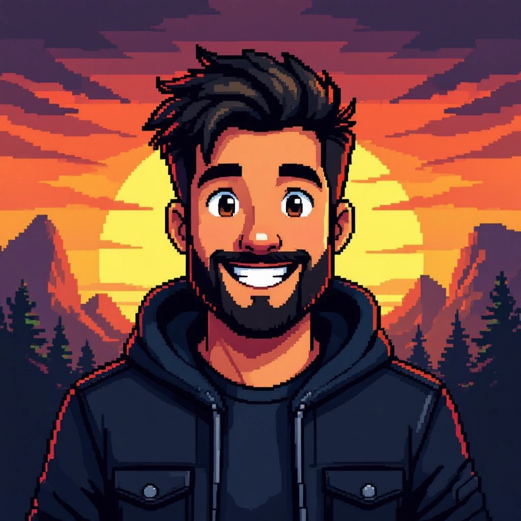 8-bit style example
