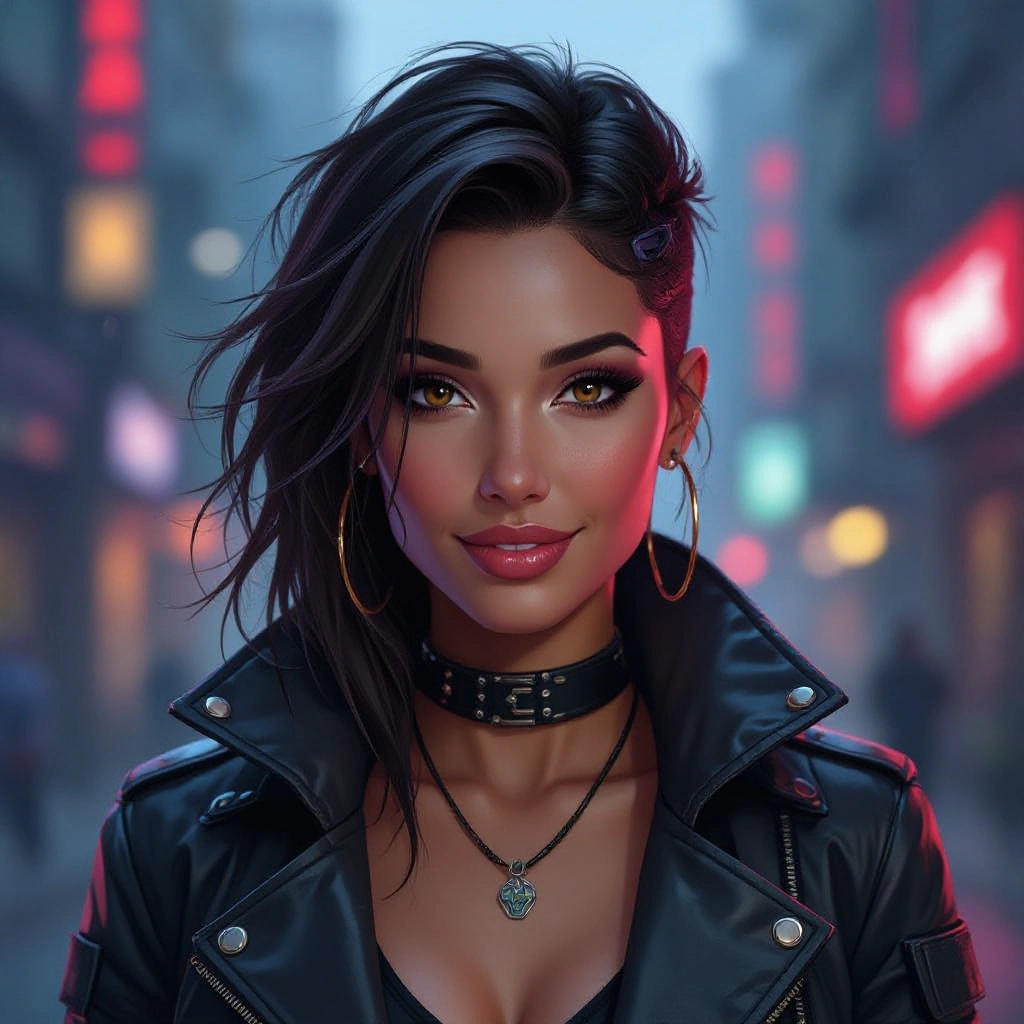 cyberpunk image generator preview