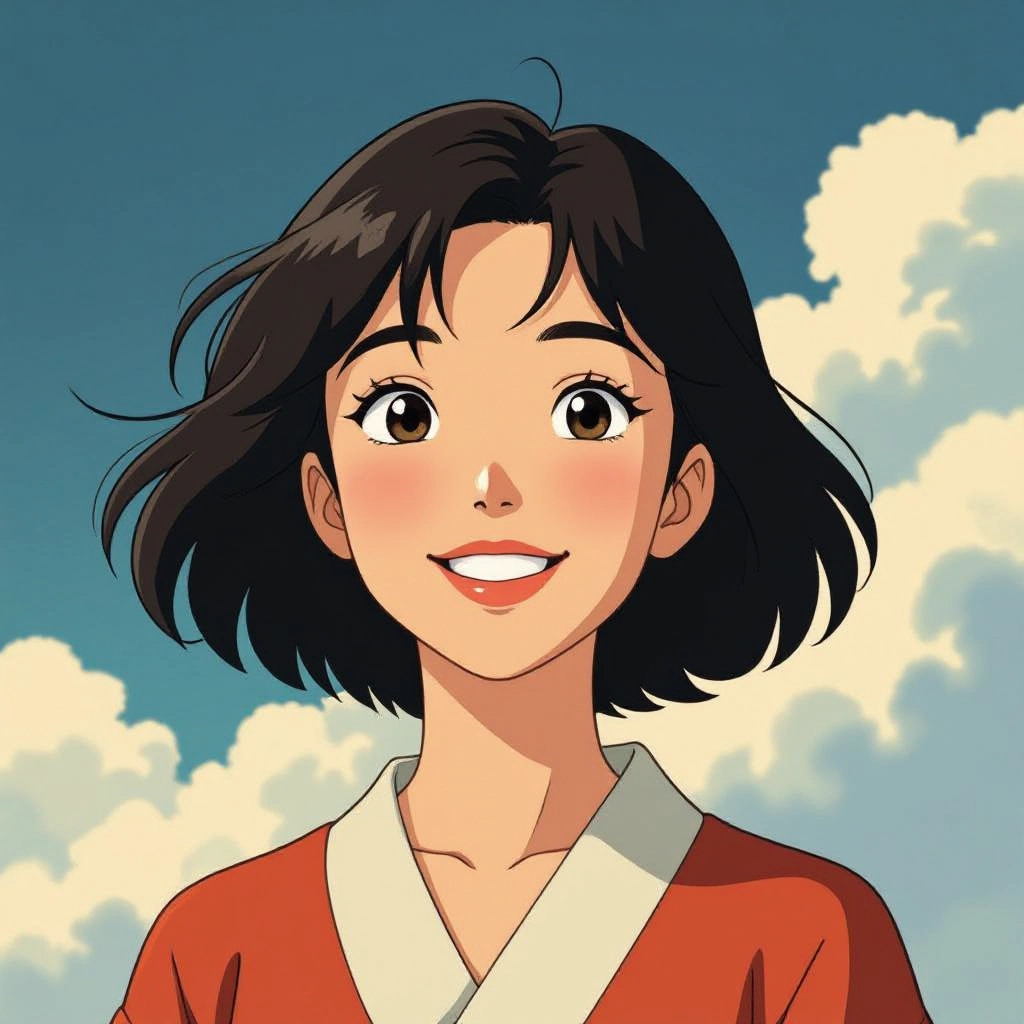 Whimsical character styling illustration