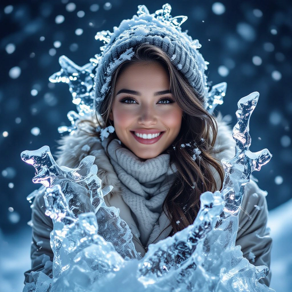 ice sculpture image generator preview