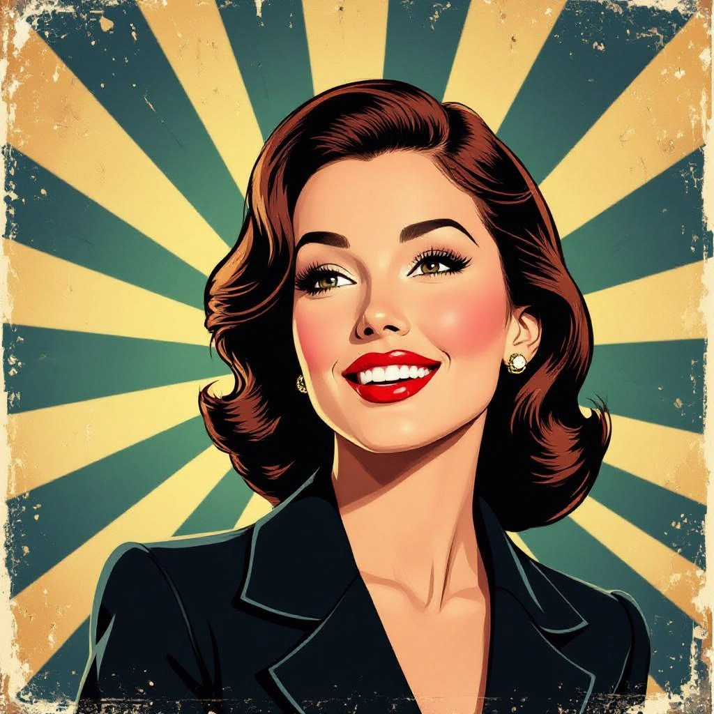 retro image generator preview