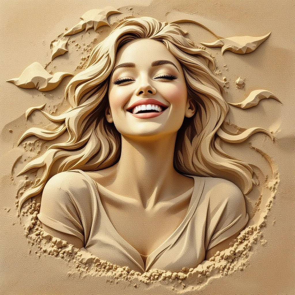 sand art image generator preview