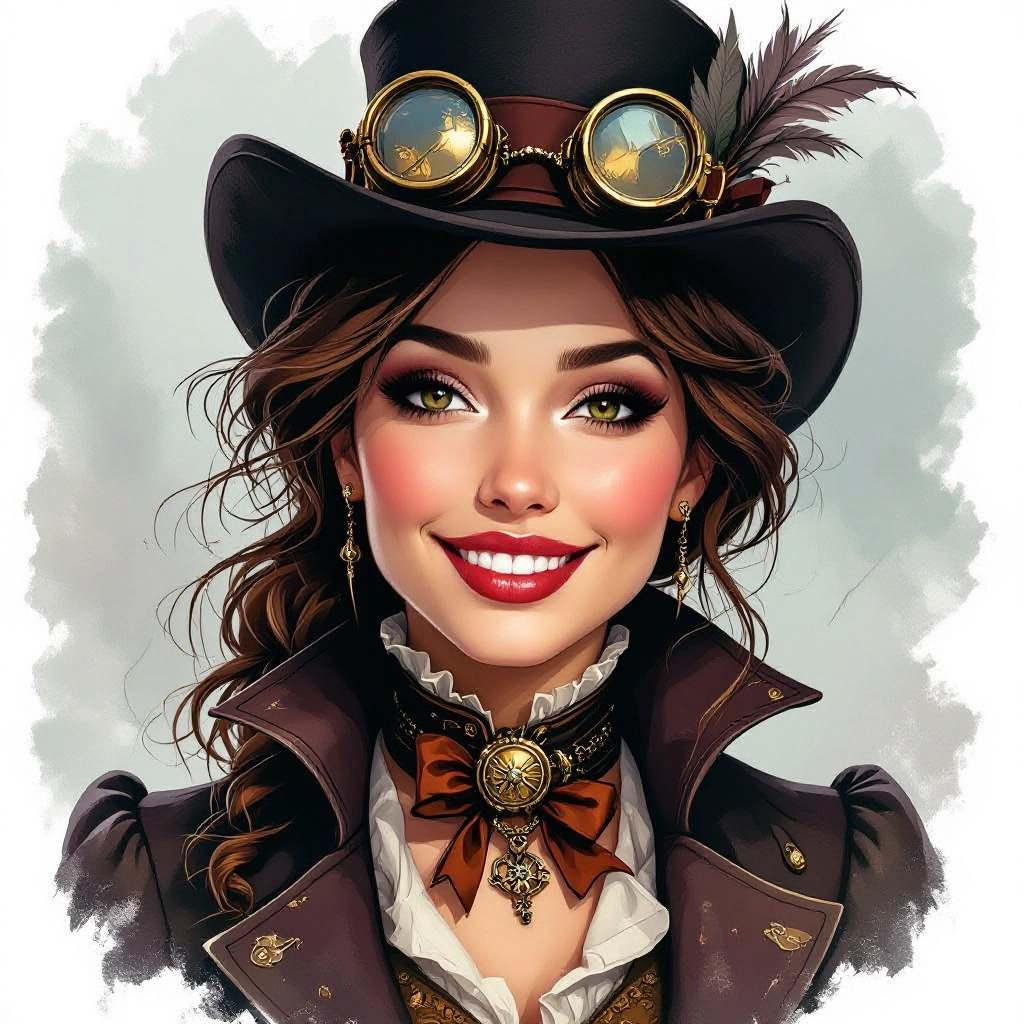 steampunk image generator preview