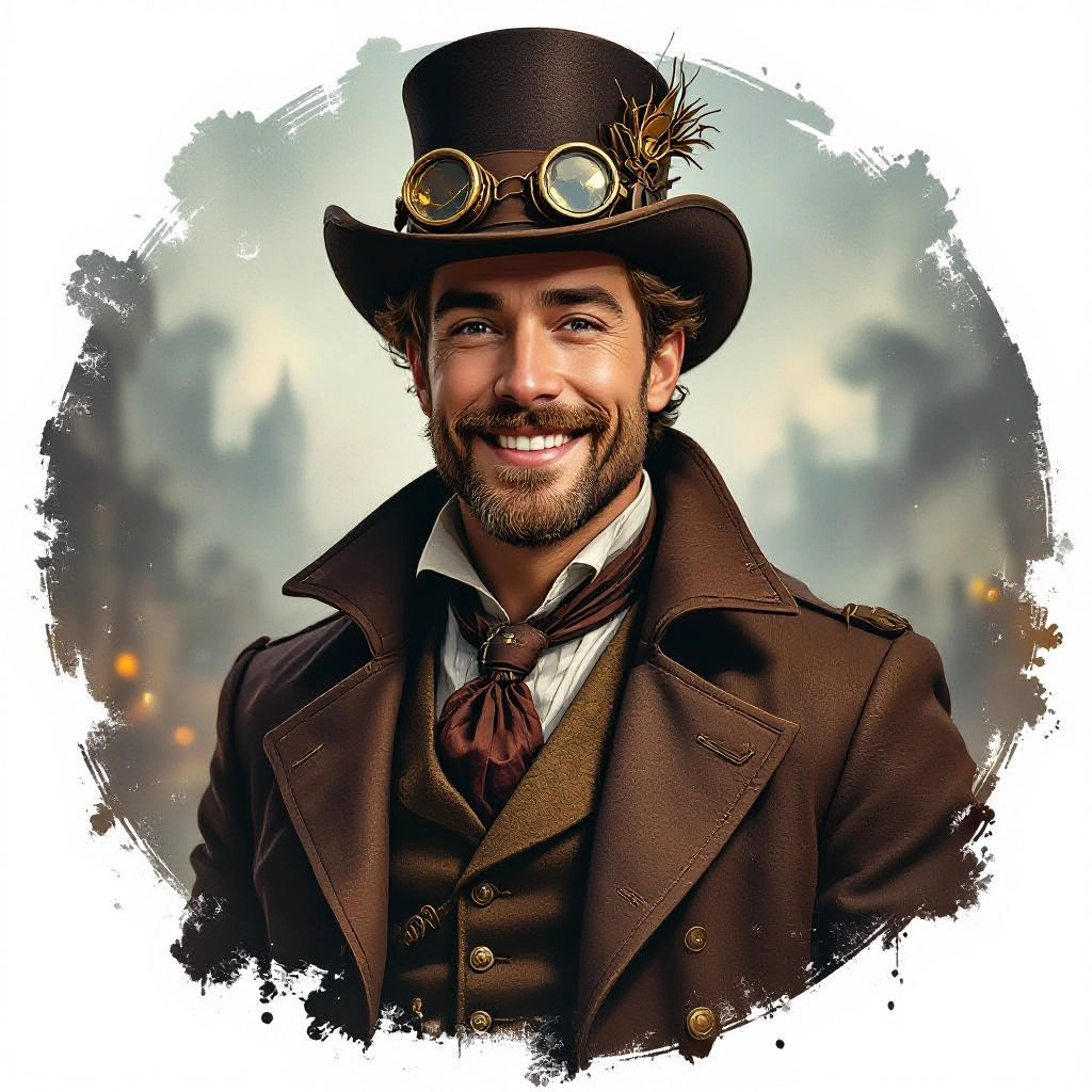 steampunk style example