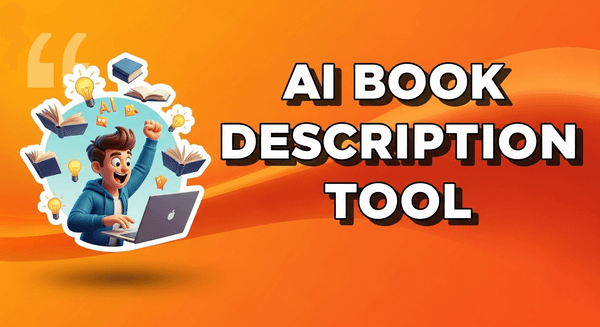 ai book description generator tool image
