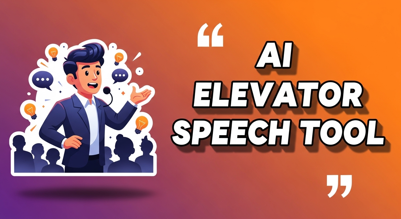 ai elevator speech builder tool image