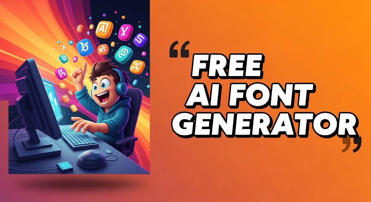 ai font generator online tool image