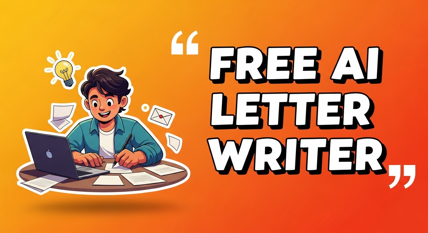 ai letter writer free tool image