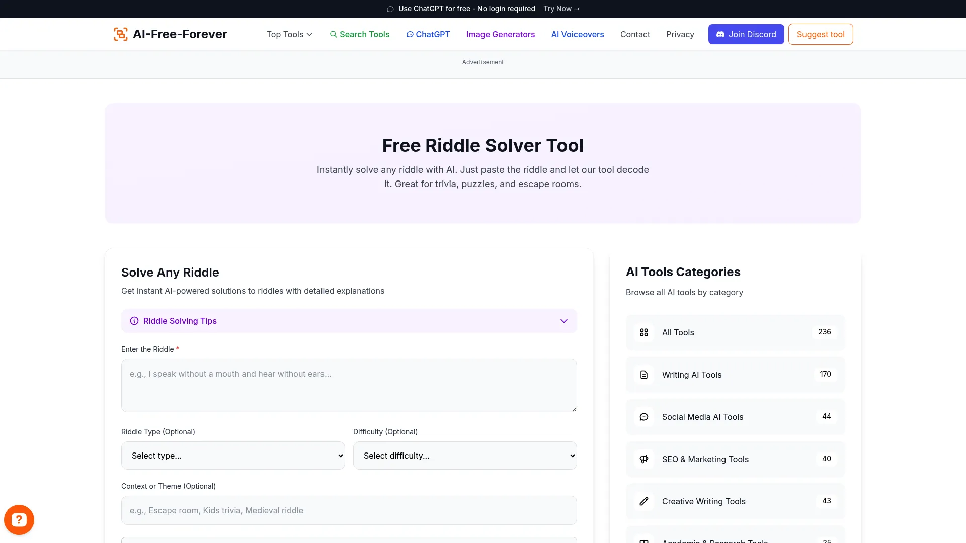 Riddle Solver - Get answers to tricky riddles and brain teasers