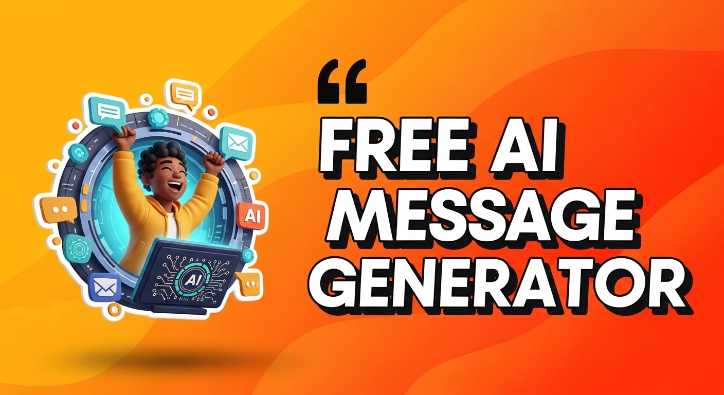 artificial intelligence message generator tool image