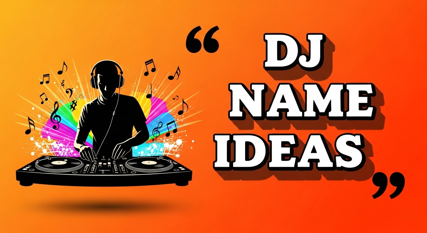 disc jockey names generator tool image