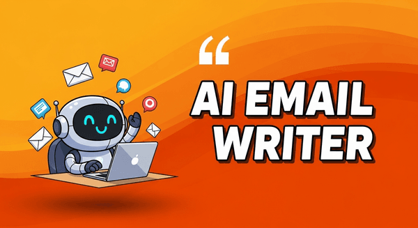 AI Email Writer Generator Tool Interface