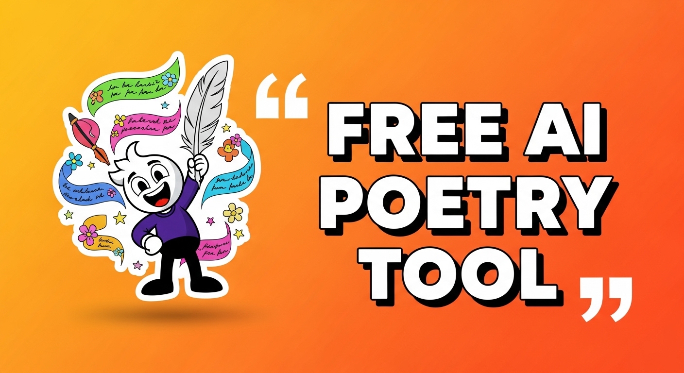 free ai poetry generator tool image