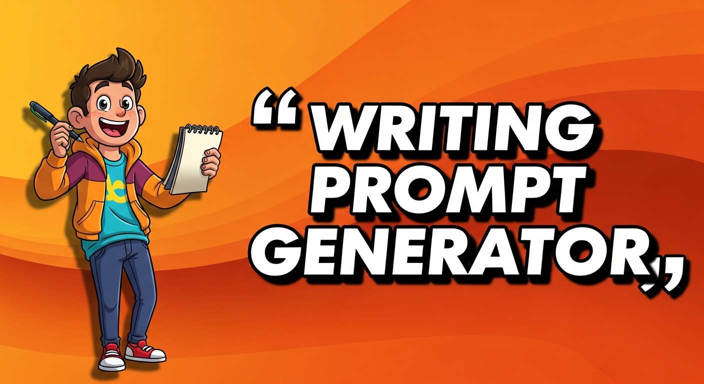 free creative writing prompt generator tool image