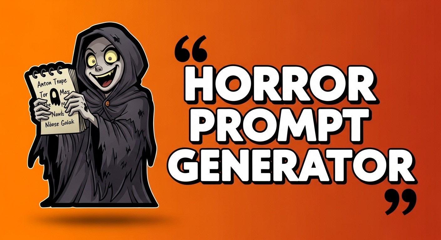 free horror prompt generator tool image