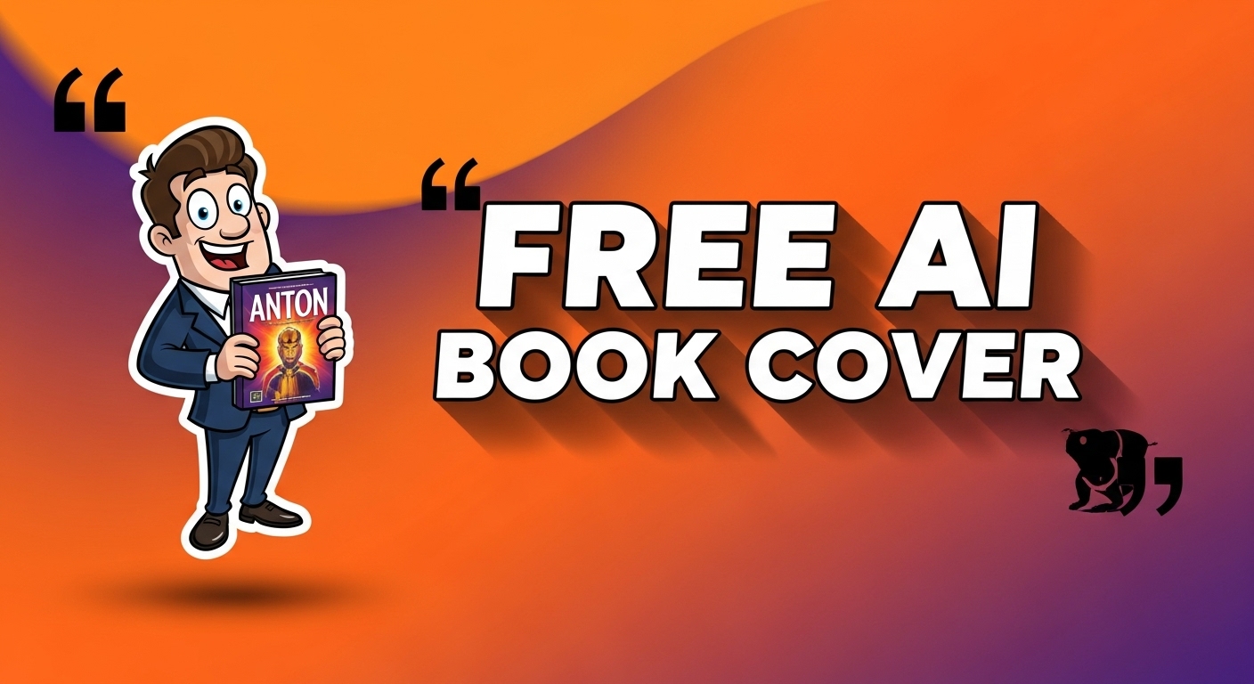 free midjourney book cover prompt generator tool image