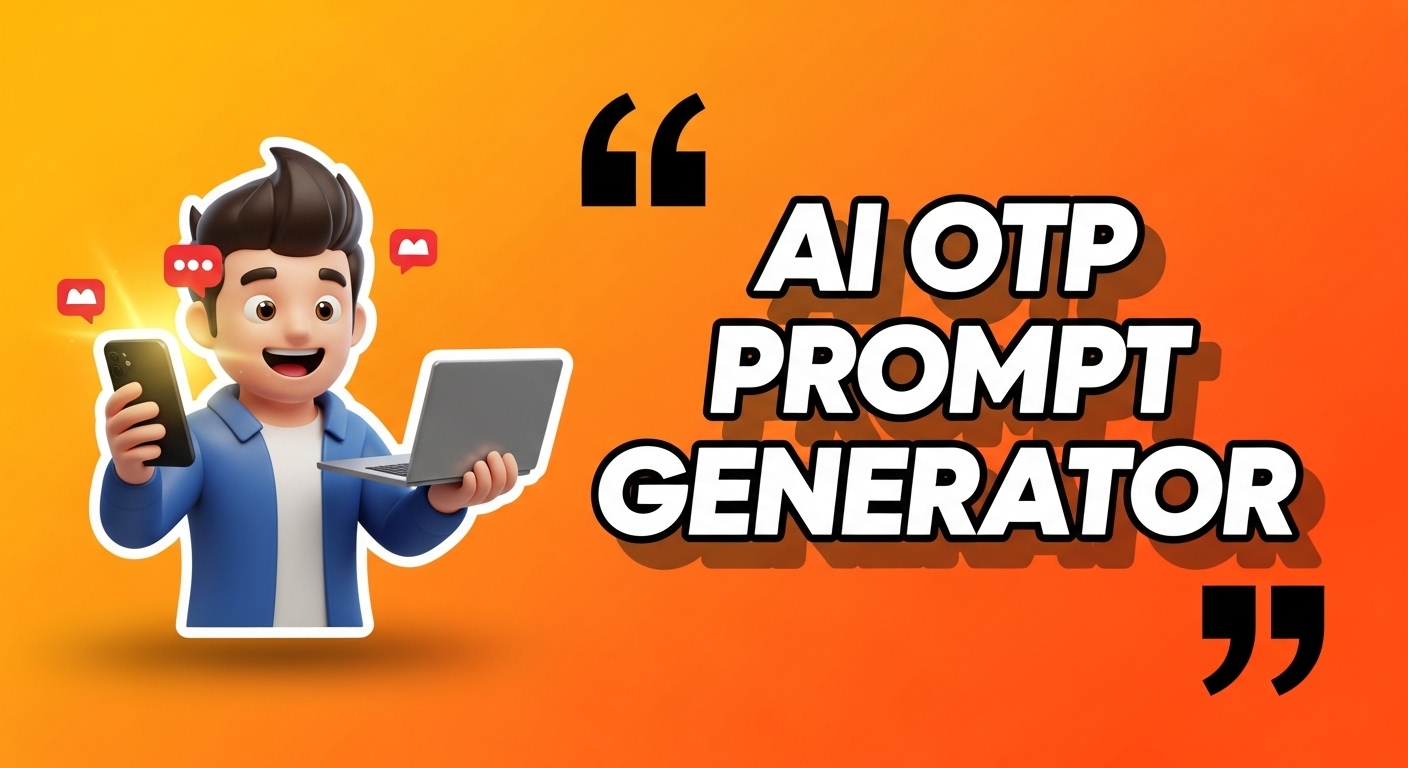 free otp prompt generator tool image