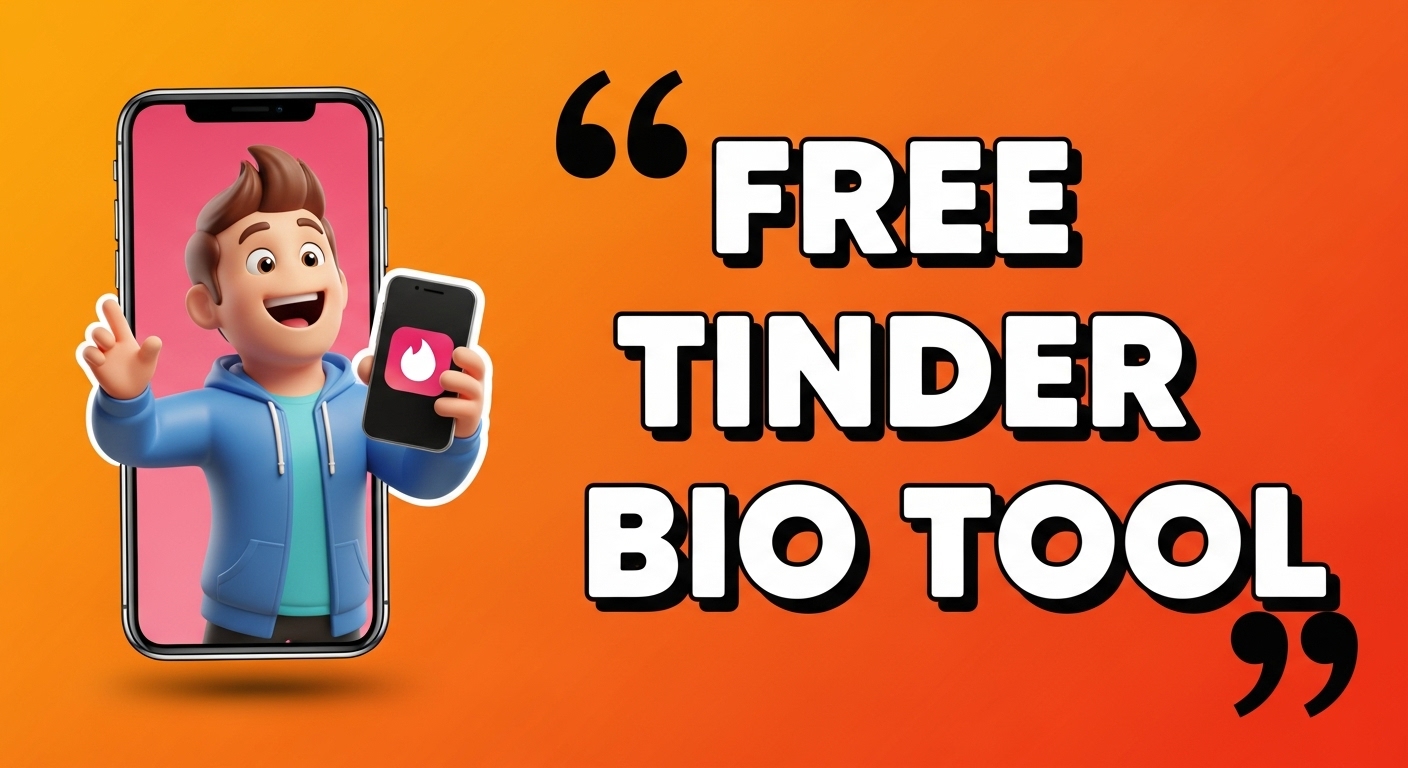 free tinder bio generator tool image