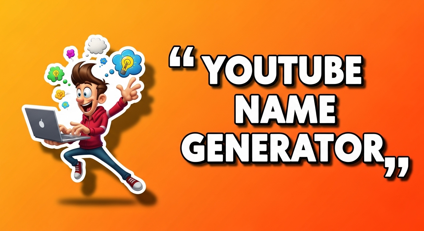 free youtube channel name generator ai tool image