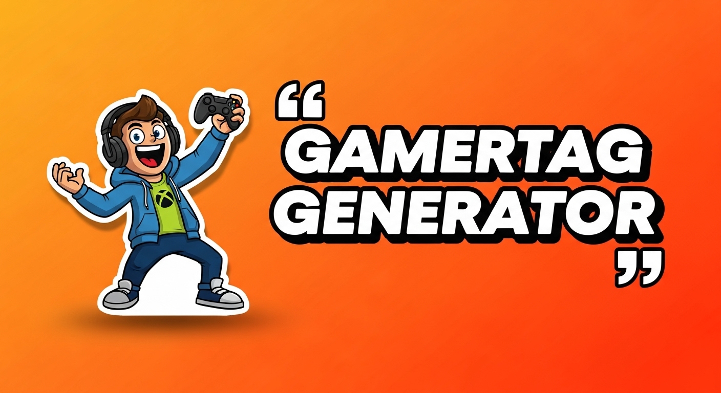 Gamertag Generator Tool