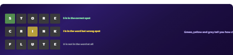 Wordle Colors - Wordle screenshot on AIFreeForever