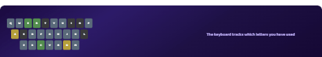 Wordle Keyboard - Wordle screenshot on AIFreeForever