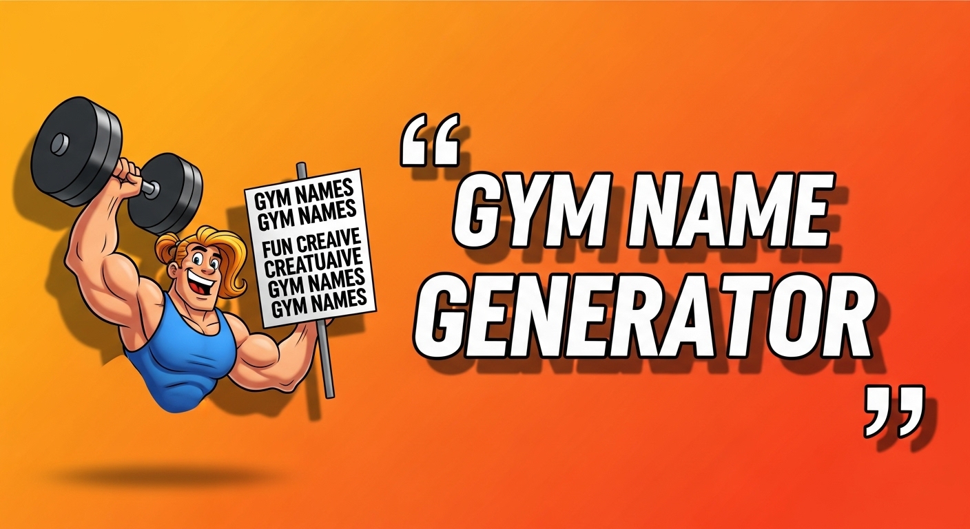 gym name generator tool image