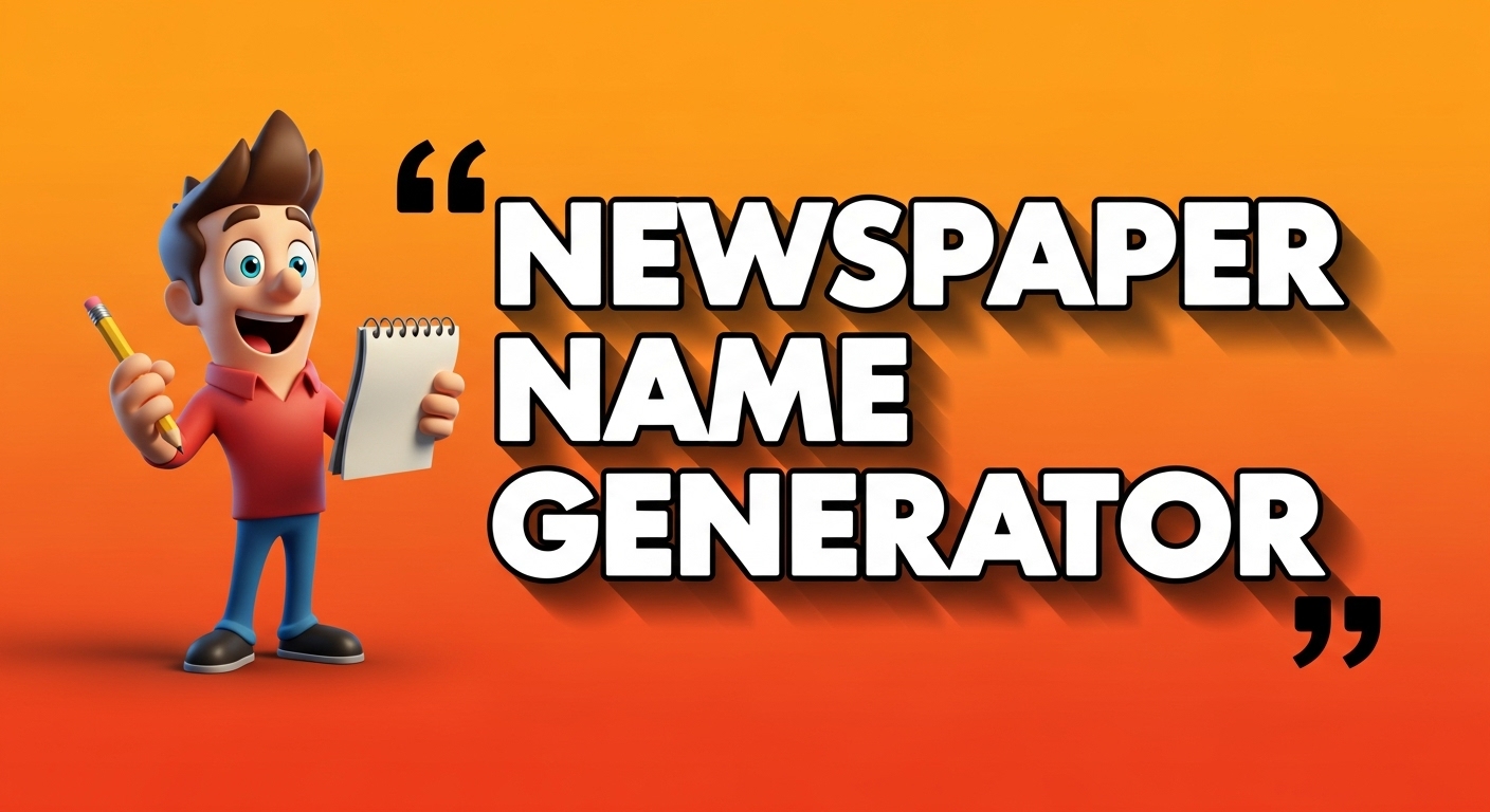 newspaper name generator tool image