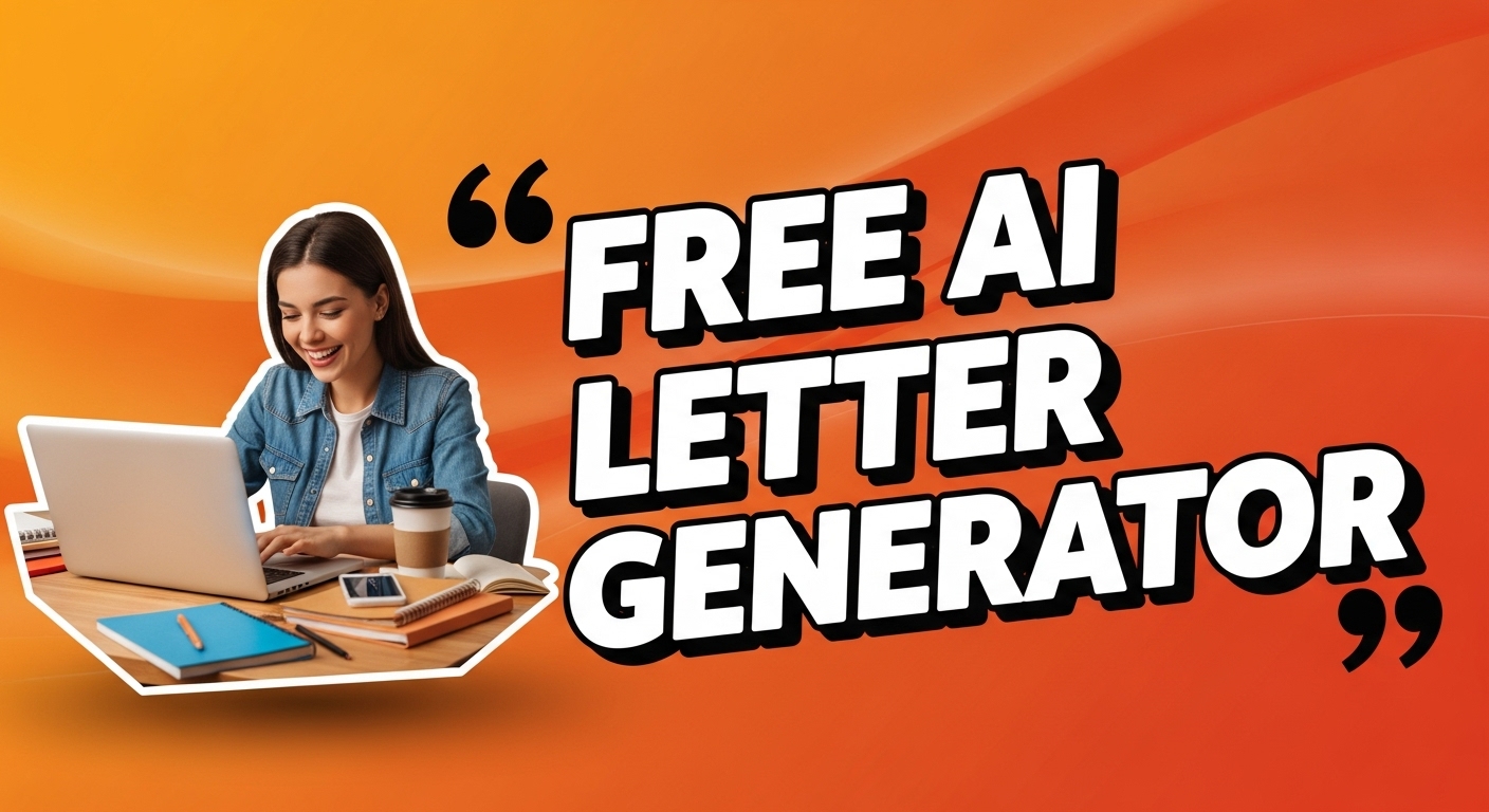 scholarship thank you letter generator tool image