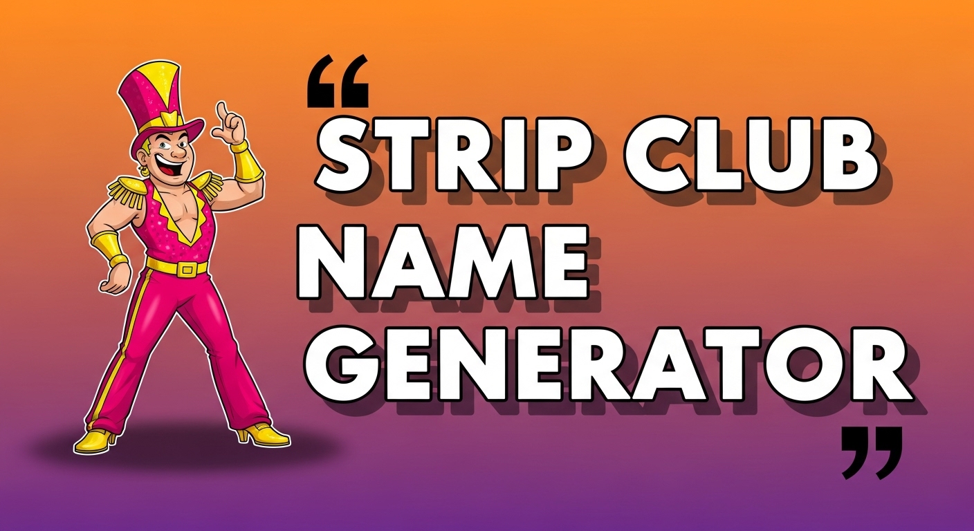 strip club name generator tool image