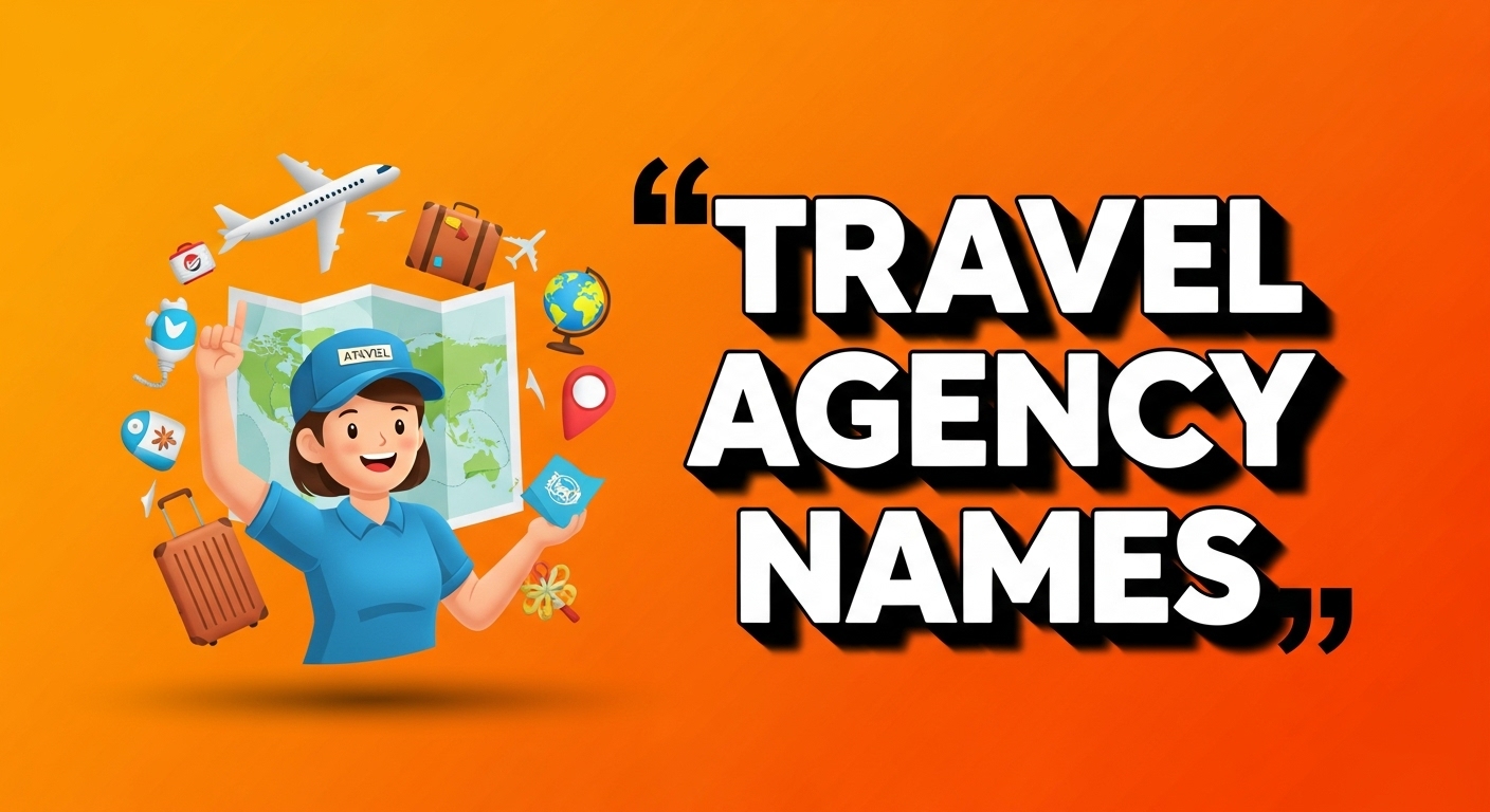travel agency name generator tool image