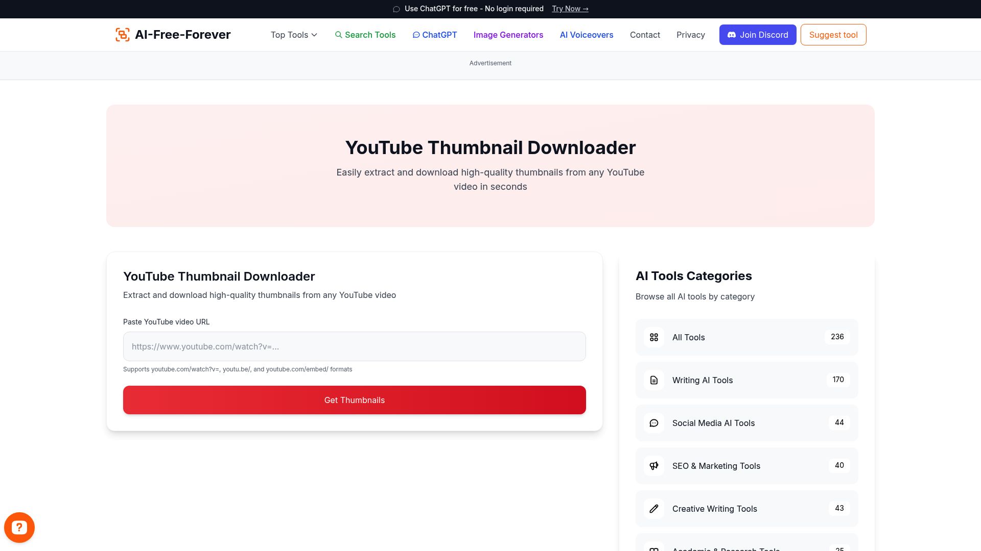 YouTube Thumbnail Downloader - Extract high-quality thumbnails from any YouTube video in multiple resolutions